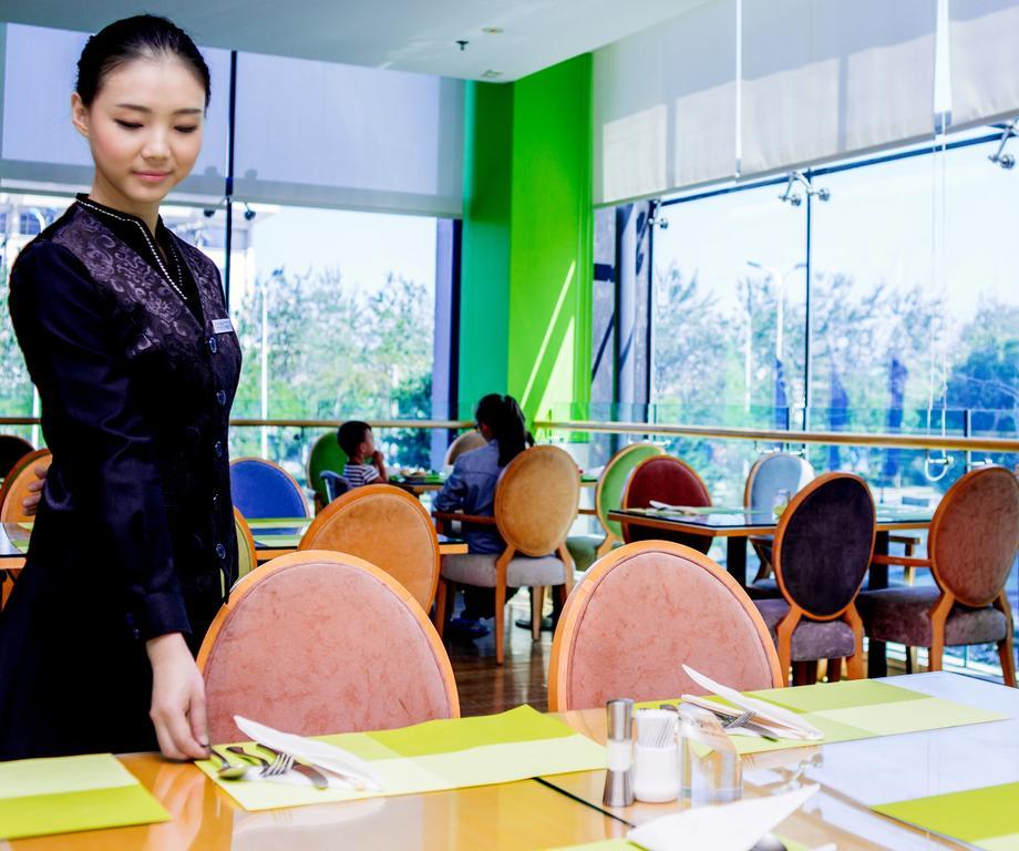 Weihai Haiyue Jianguo Hotel Buitenkant foto