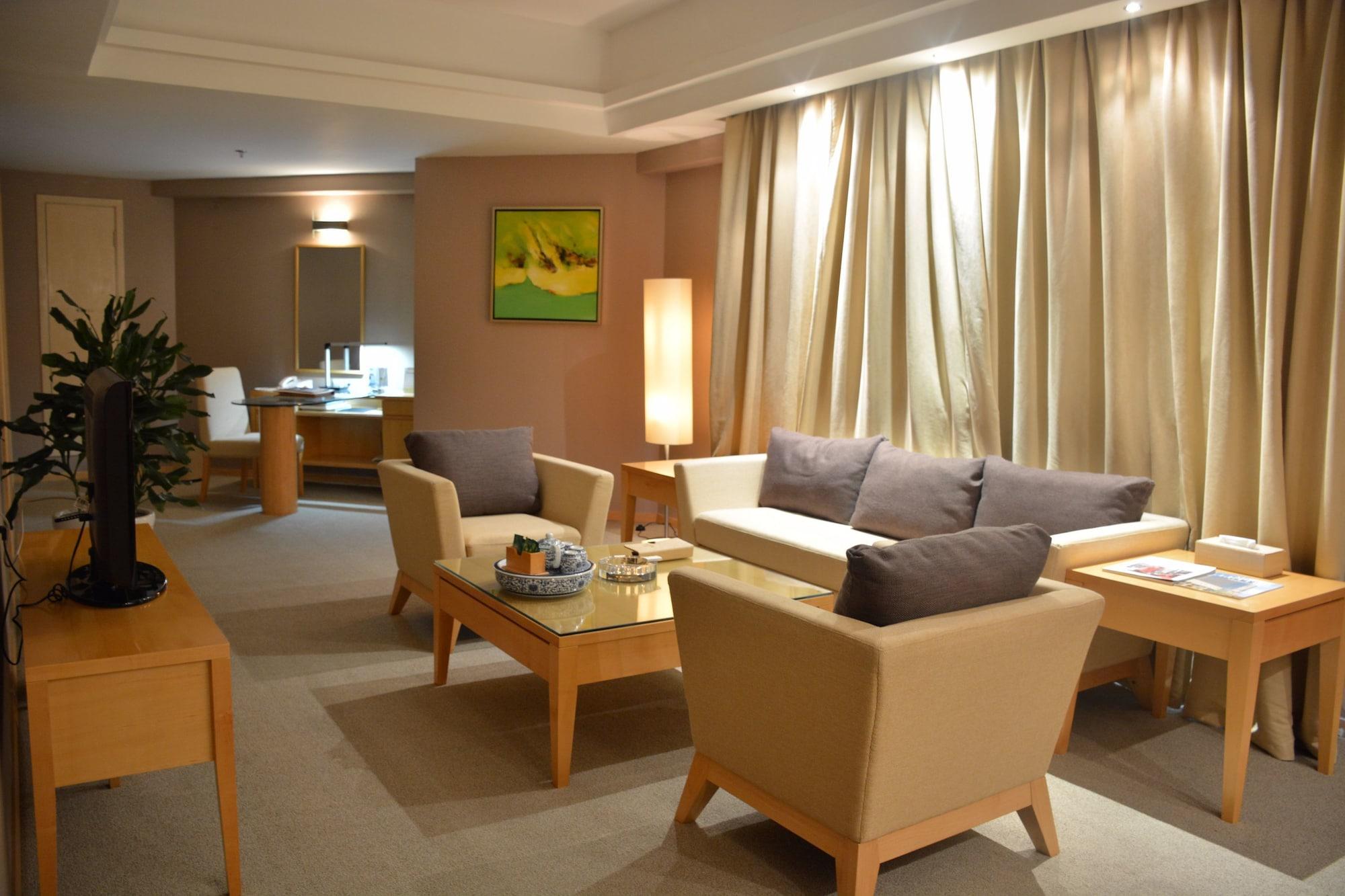 Weihai Haiyue Jianguo Hotel Buitenkant foto