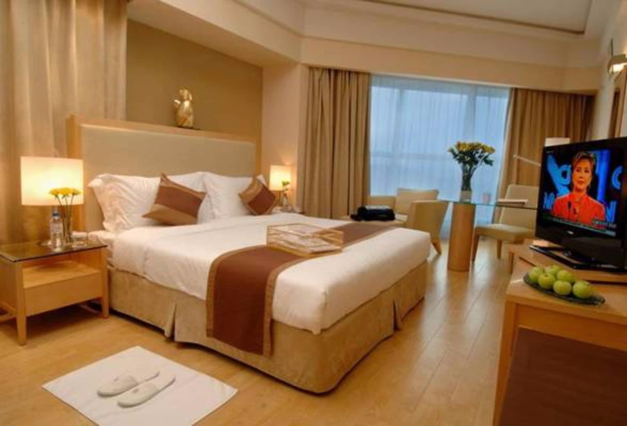 Weihai Haiyue Jianguo Hotel Buitenkant foto