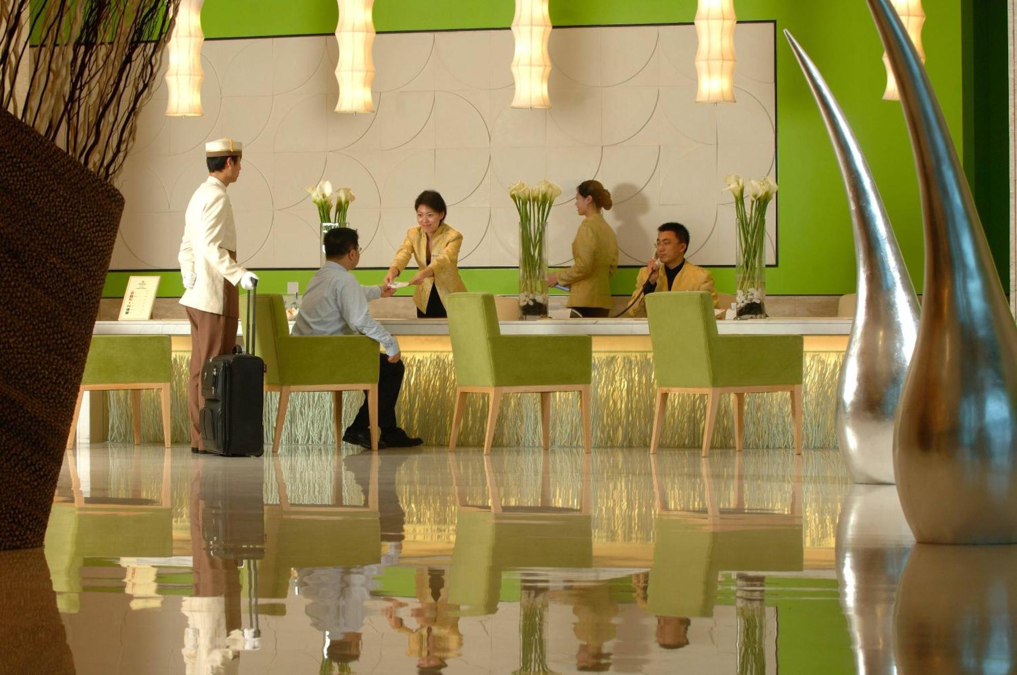 Weihai Haiyue Jianguo Hotel Buitenkant foto