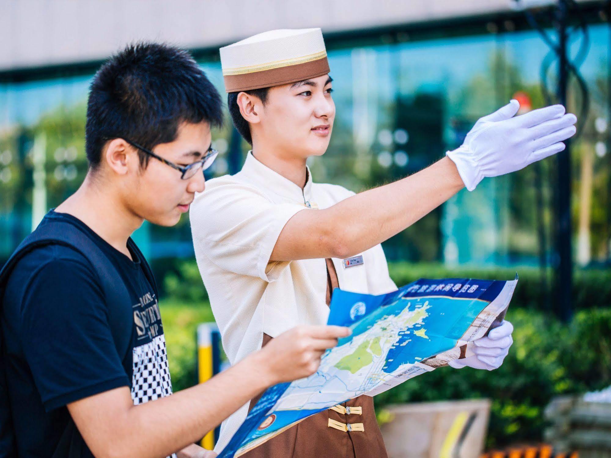 Weihai Haiyue Jianguo Hotel Buitenkant foto